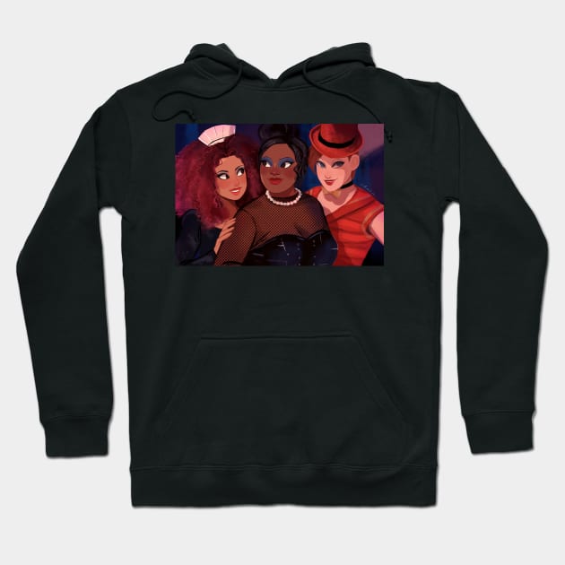 Glee Rocky Horror Hoodie by curiousquirrel